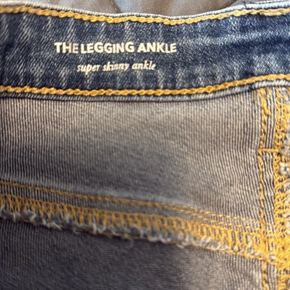 AG Denim Super Skinny Legging distressed 29 - Picture 6 of 9